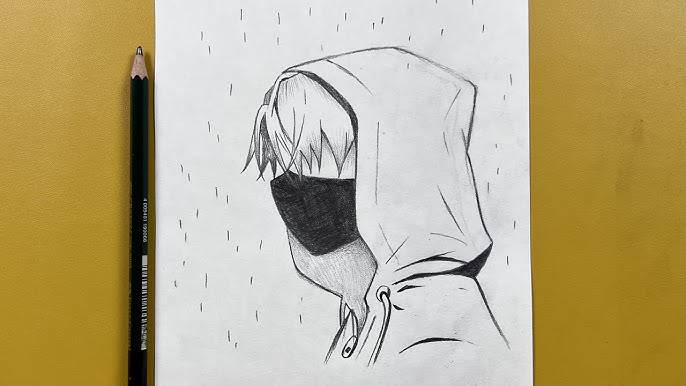 Drawing With Hoodie