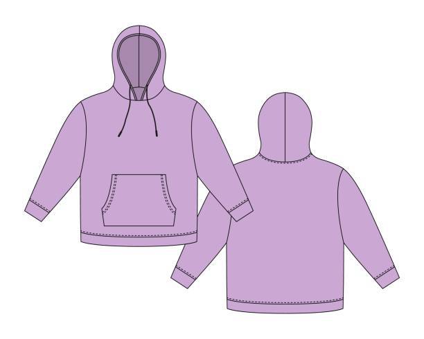 Hoodie Up Drawing