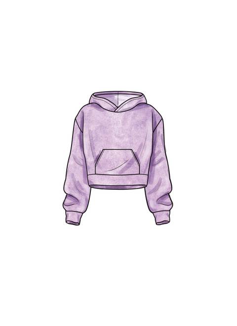 Oversized Hoodie Drawing