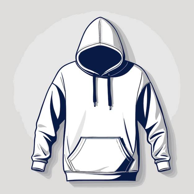 Simple Sweatshirt Drawing